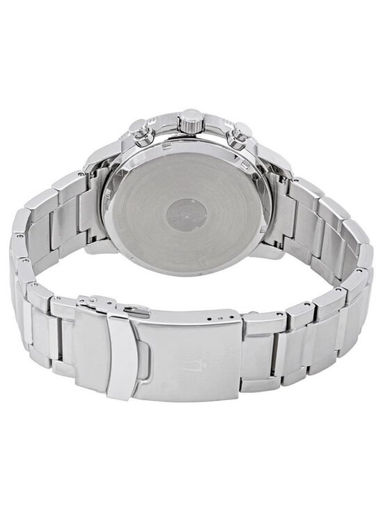 NWT Bulova Marine Star Chronograph Black Dial Men\'s Watch